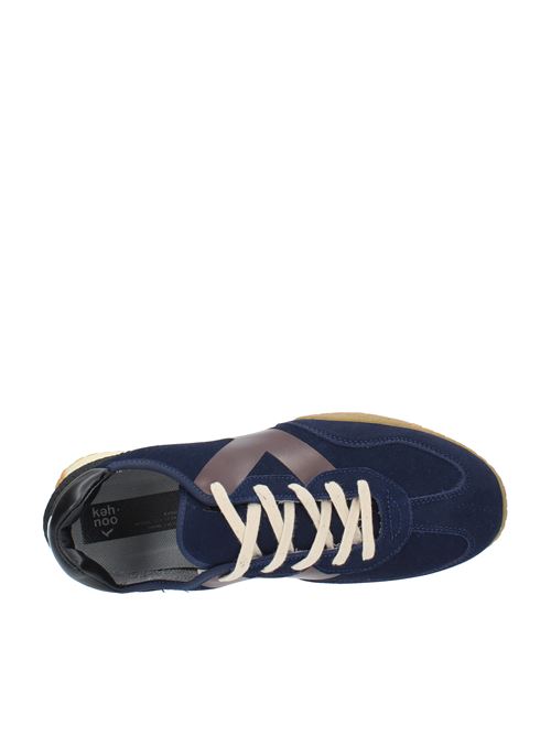 KEH NOO trainers in fabric suede and rubber KEH NOO | S00KM9517BLU